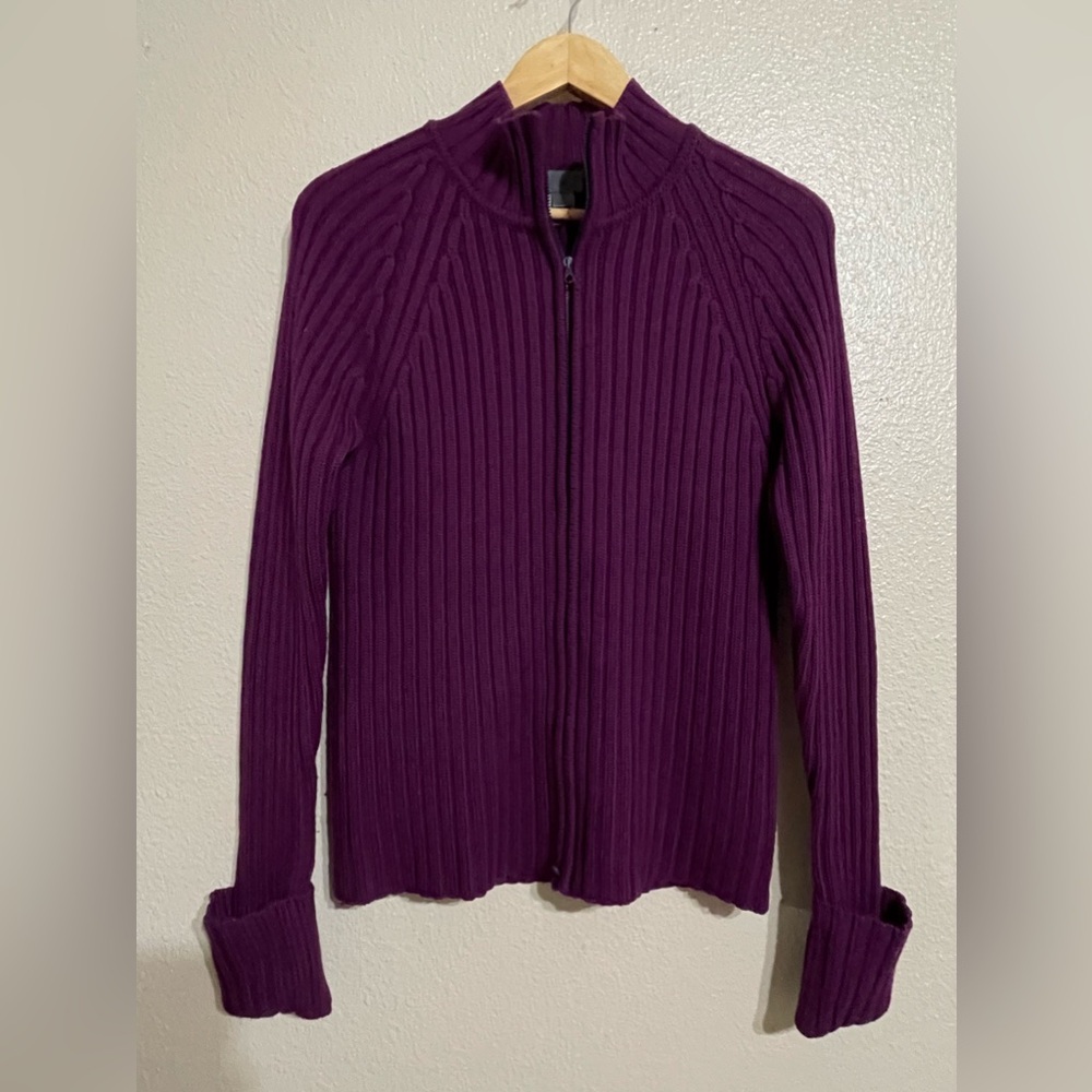 5/48 Saks Fifth Avenue‎ Marino Wool Open Cardigan Sweater